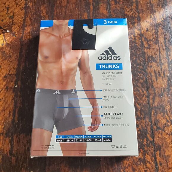 Large STRETCH COTTON 3-PACK TRUNK msrp $36 - Picture 2 of 6